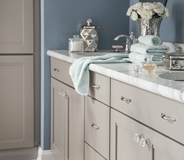 Gray Bathroom Cabinets