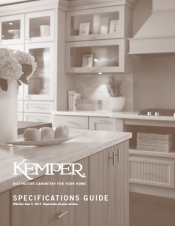 Cover of Kemper specification guide