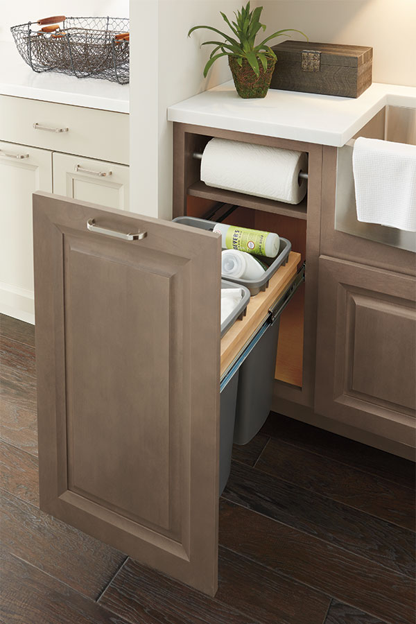 Base Paper Towel Cabinet Kemper Cabinetry