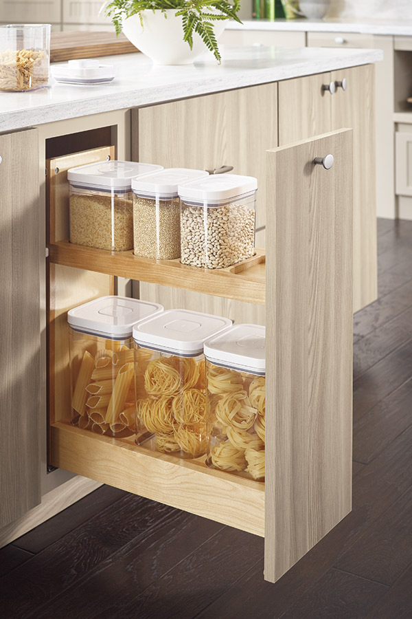 Kitchen Cabinet Pull out Storage Rack With 1 Basket Double - Temu