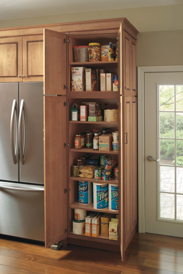 utility storage cabinet - kemper cabinetry