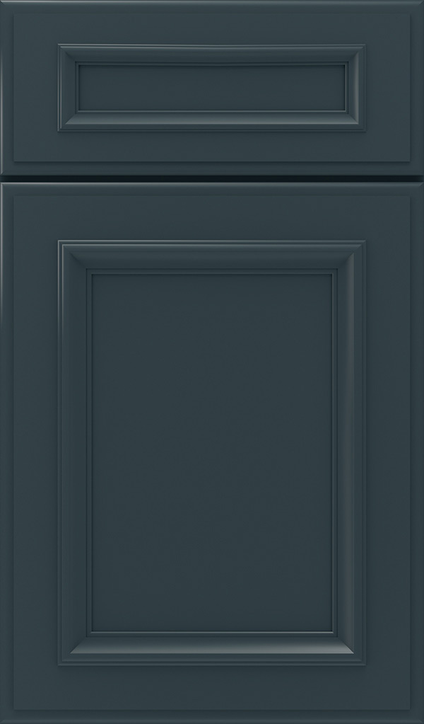 Blue Bathroom Vanity - Kemper Cabinets