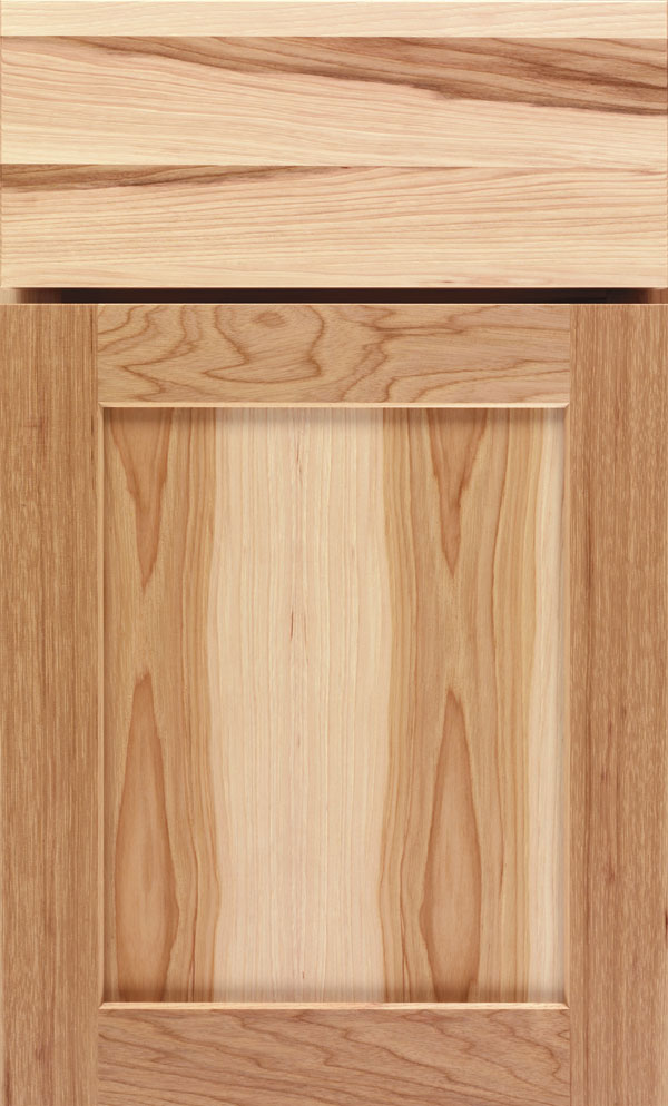 Natural Cabinet Finish On Hickory Kemper Cabinetry