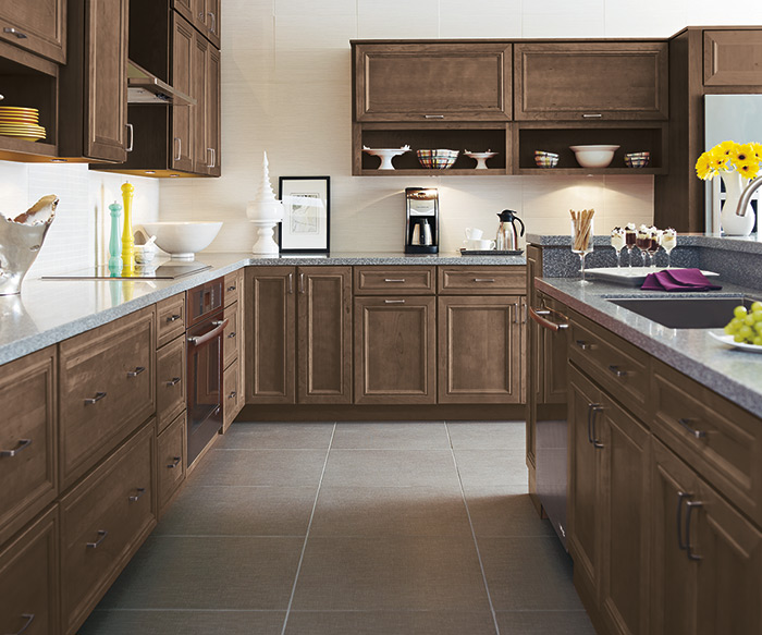 Morel Cabinet Stain on Cherry - Kemper Cabinetry