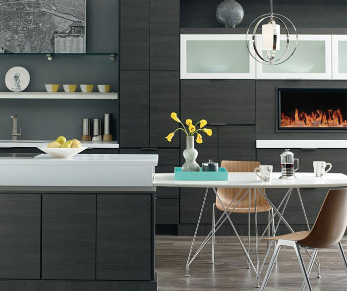 Troxel Modern Slab Cabinet Doors - Kemper