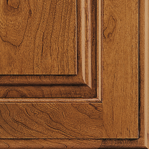 Rye Toasted Almond Cabinet Stain On Cherry Kemper Cabinetry