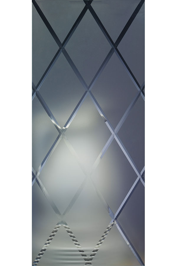 Frosted Glass Door Insert Kemper