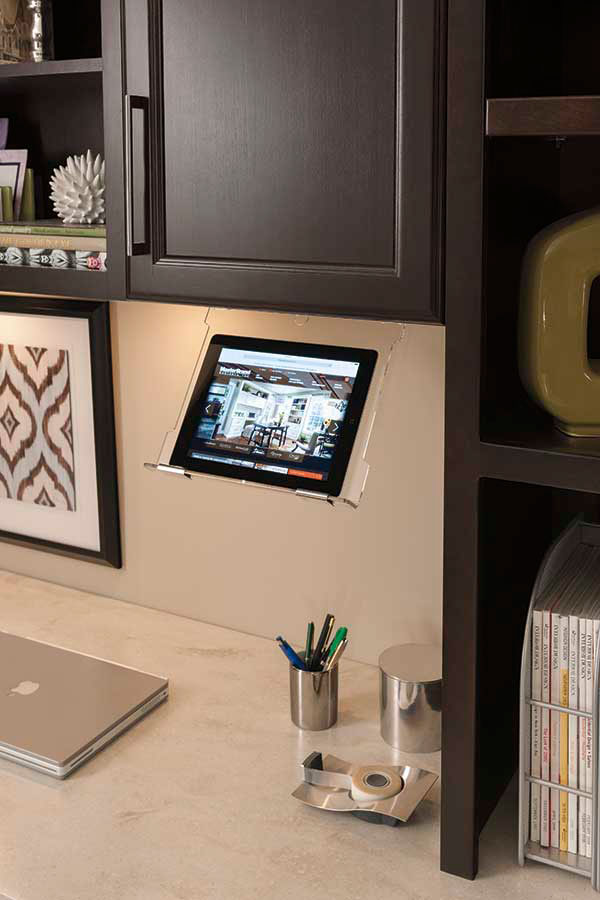 Tablet Holder Kemper Cabinetry