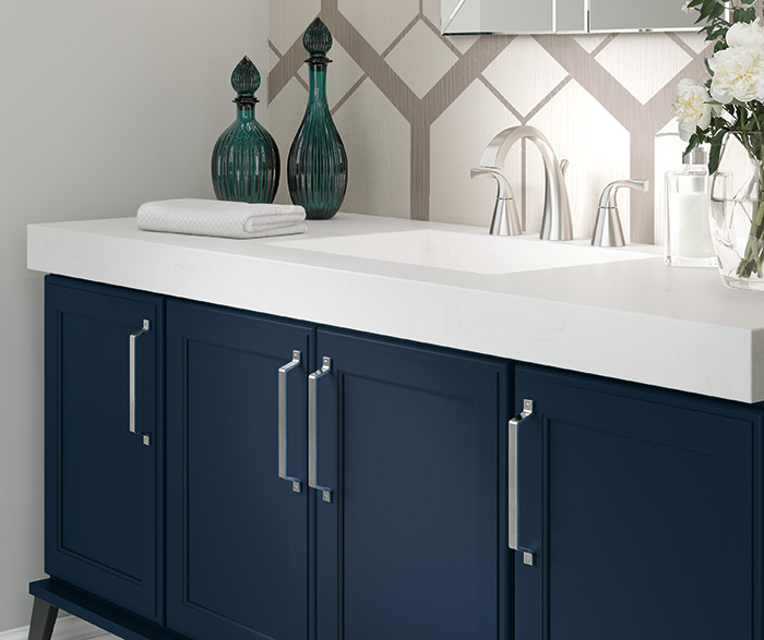 Navy Blue Vanity