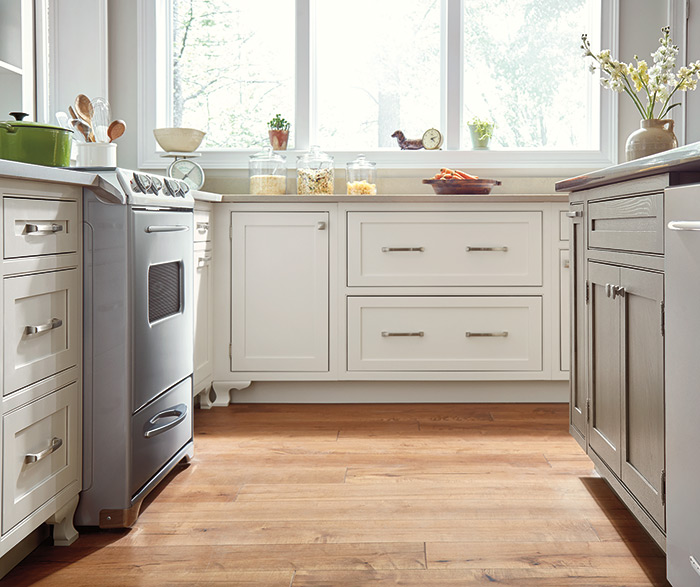 Light Kitchen with Inset Cabinet Doors