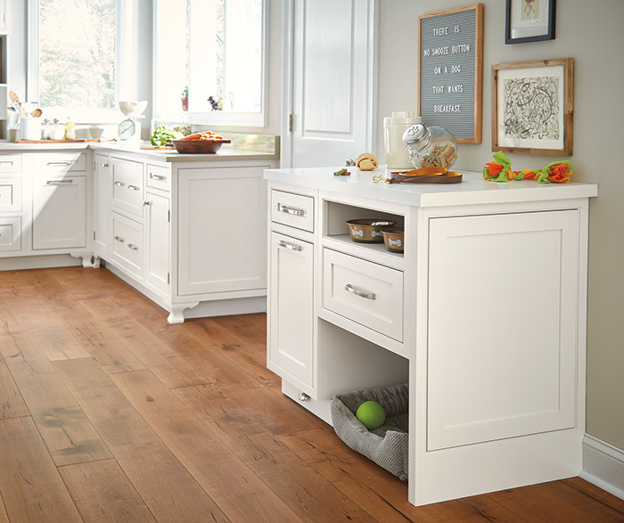 Light Kitchen with Inset Cabinet Doors